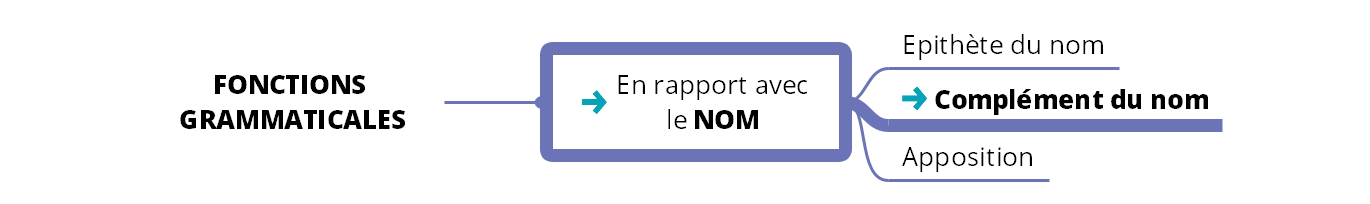 La fonction complément du nom - (c) cours2français.net